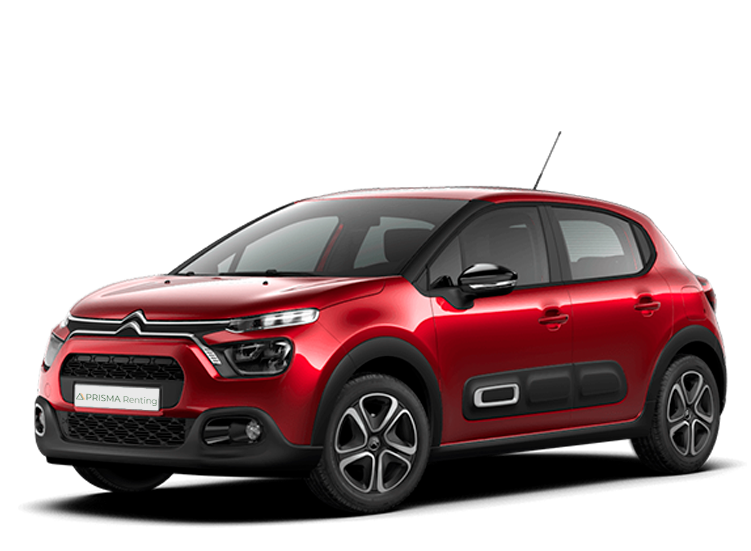 Renting Citroen C3: oferta de renting del Citroen C3 para particulares, autónomos y empresas. Renting Citroen C3 barato