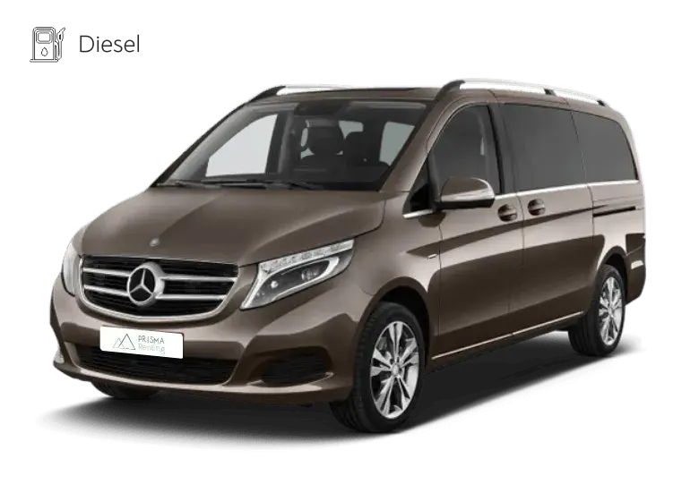 Renting Mercedes Benz Clase V: oferta de renting del Mercedes Benz Clase V para particulares, autónomos y empresas